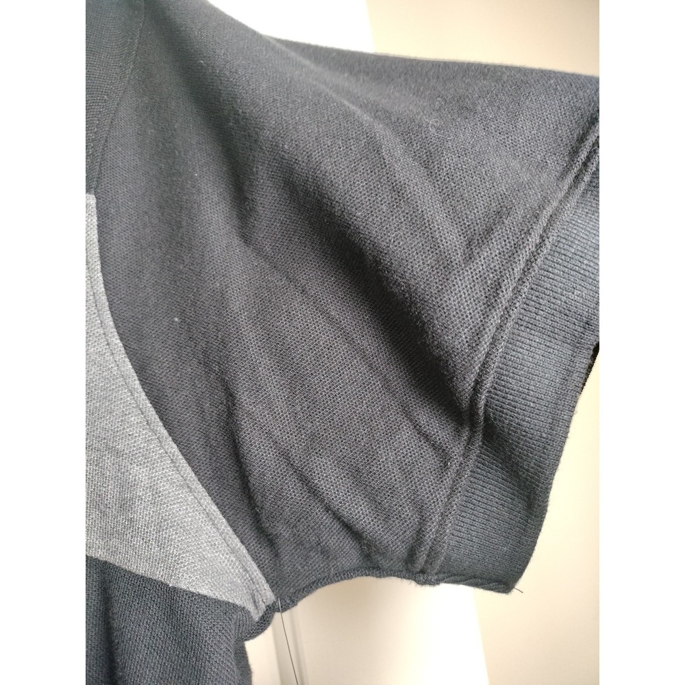 NWT True Religion Men's Color Block Polo Shirt Black Heather Grey SS XXXL - Picture 11 of 12